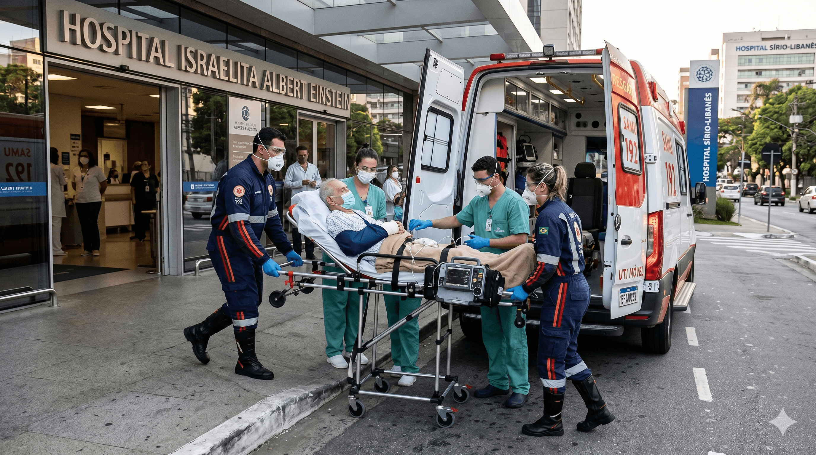 Remoção inter-hospitalar com foco em segurança e continuidade assistencial